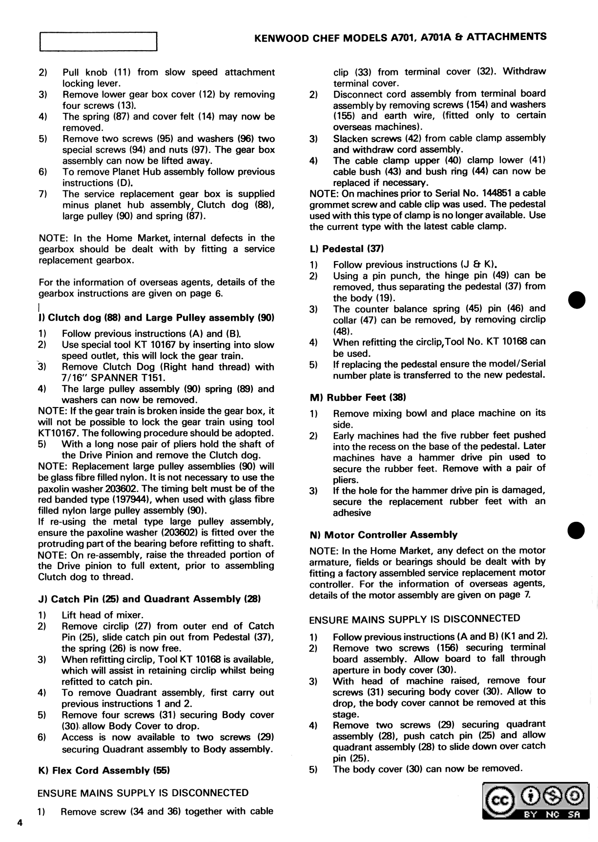 How to repair a Kenwood Chef gearbox